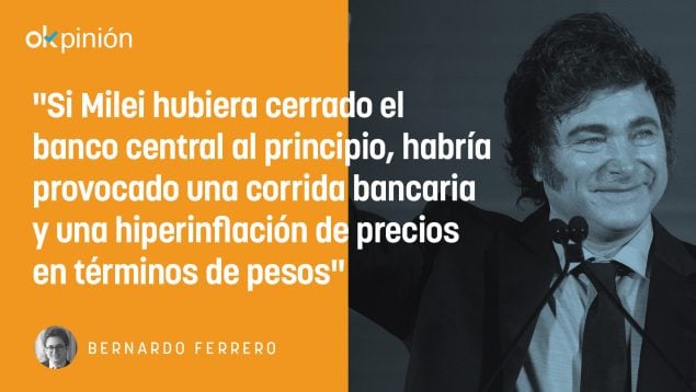 Milei, argentina, banco central, politica monetaria, dólar, peso argentino