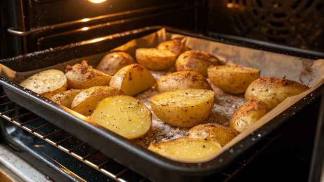 Patatas al horno, patatas, trucos