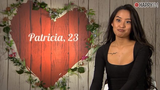 Patricia en First Dates. (Mediaset)