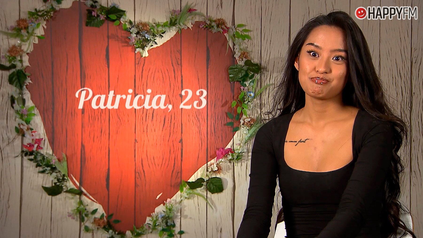 Patricia en First Dates. (Mediaset)