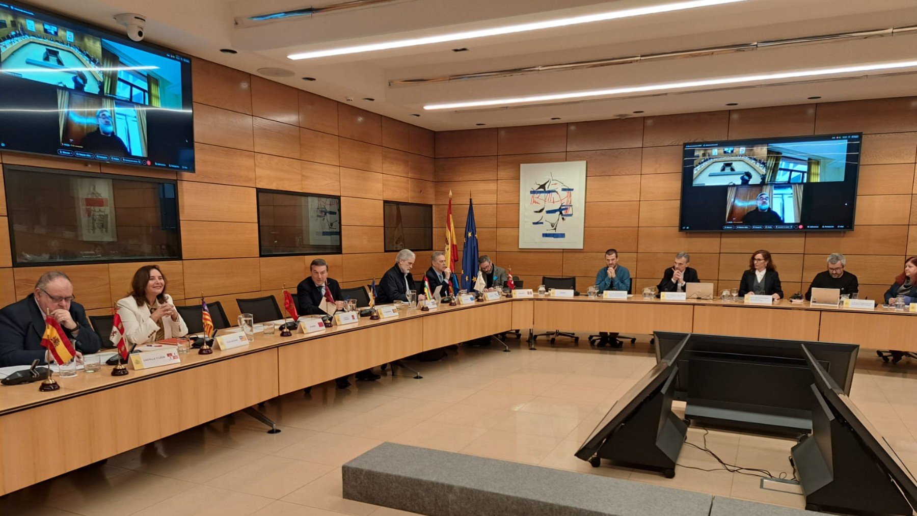 Imagen del Pleno de la Comisión de Recursos Humanos del Sistema Nacional de Salud celebrado en Madrid.