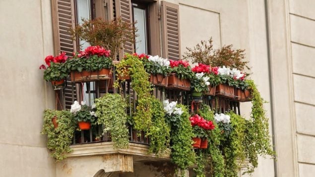 El truco para decorar un balcón pequeño, cómo decorar una terraza enana, el truco de los interioristas para decorar un balcón, consejos de interioristas para decorar una terraza, trucos de diseño en casa, trucos de los interioristas.