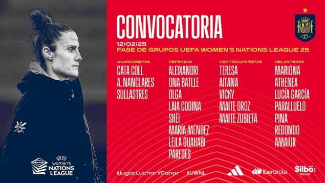 selección femenina, convocatoria, Montse Tomé, España, Jenni Hermoso