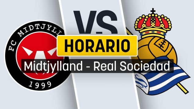 Midtjylland Real Sociedad horario