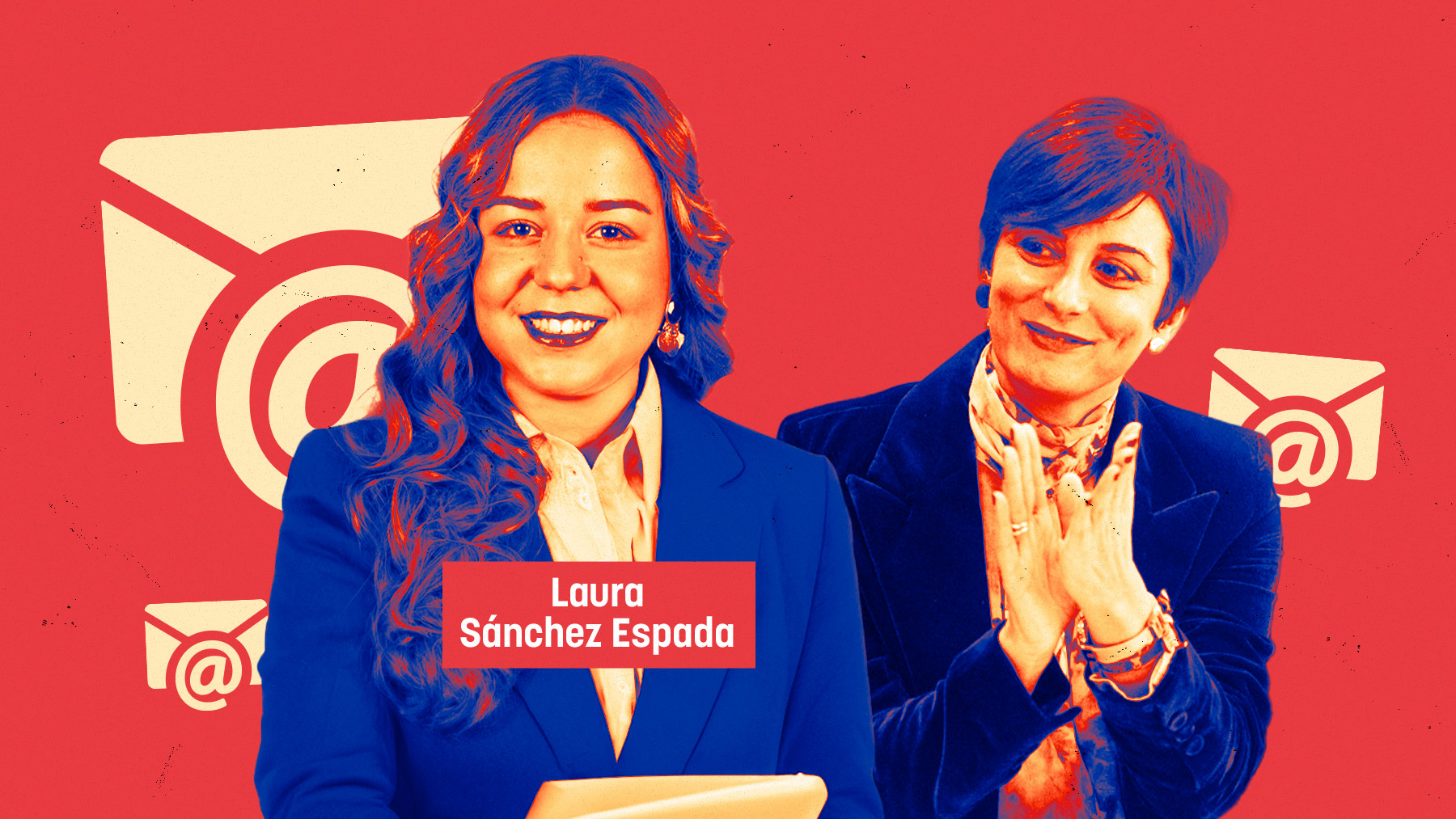 Laura Sánchez Espada e Isabel Rodríguez.