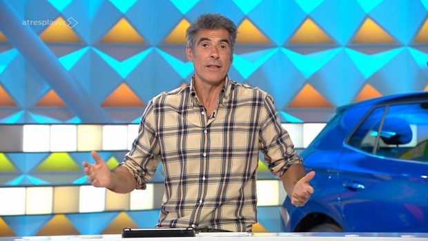 Jorge Fernández en La Ruleta de la Suerte. (Atresmedia)