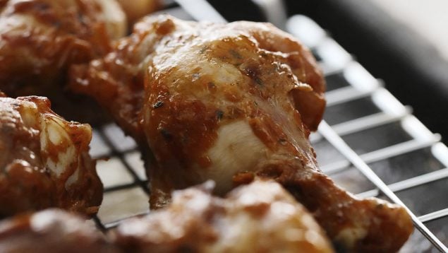 receta de pollo, freidora de aire, pollo