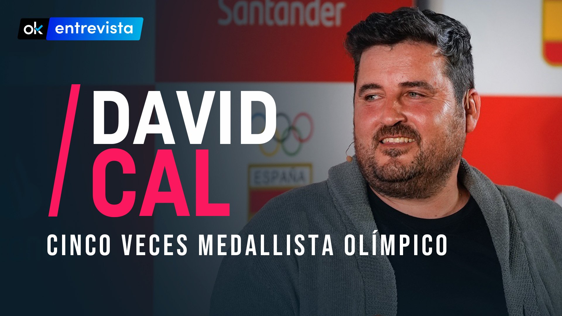 David Cal, cinco veces medallista olímpico.