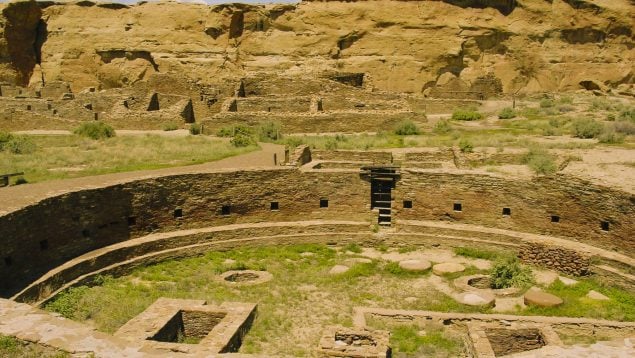 Ruinas, Cañón Chaco, Caminos sagrados, Nuevo México