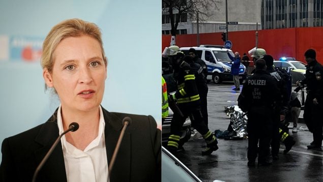 AfD Múnich terrorista atentado atropello masivo Alemania elecciones alemanas Alice Weidel