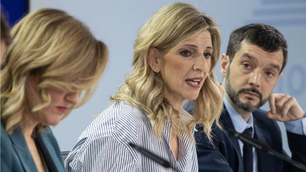 Psoe Yolanda Díaz Montero María Jesús Montero Pilar Alegría SMI