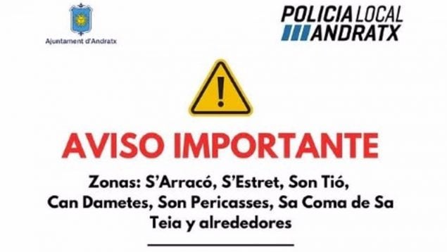 perros peligrosos s'Arracó Andratx