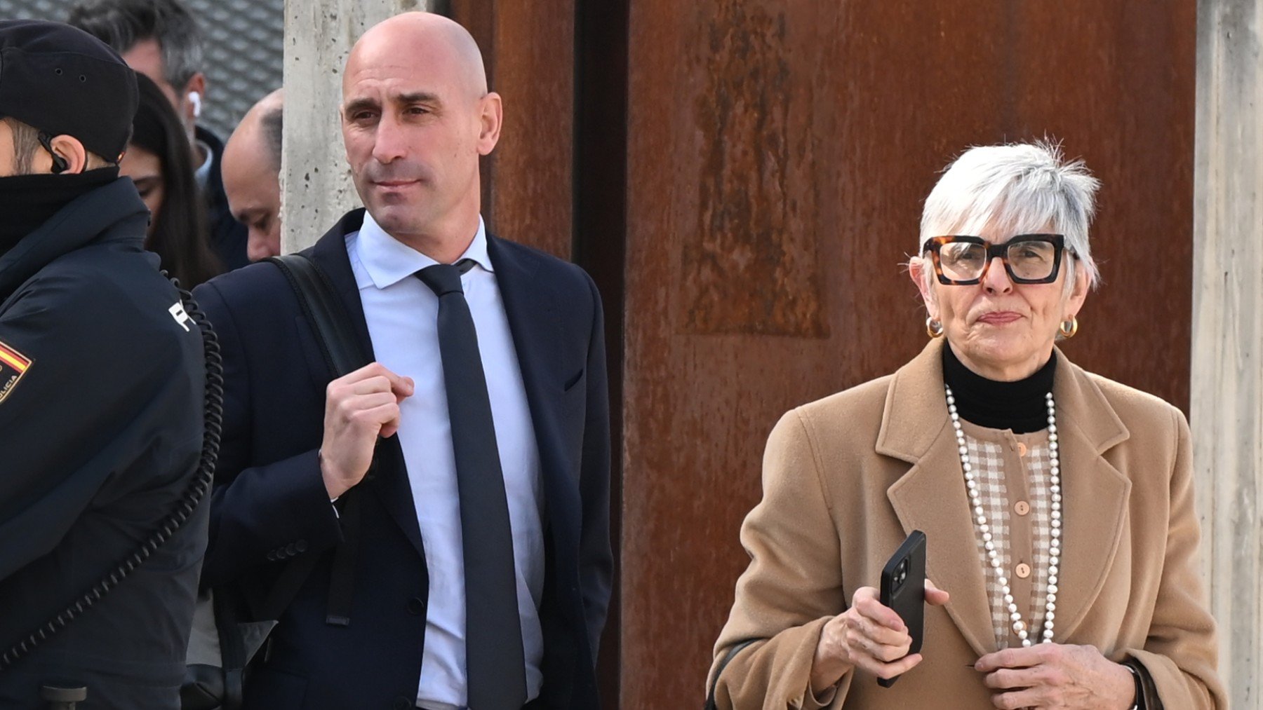 Luis Rubiales y Olga Tubau. (EFE)