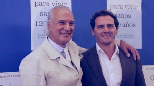 Albert Rivera y Manuel de la Peña