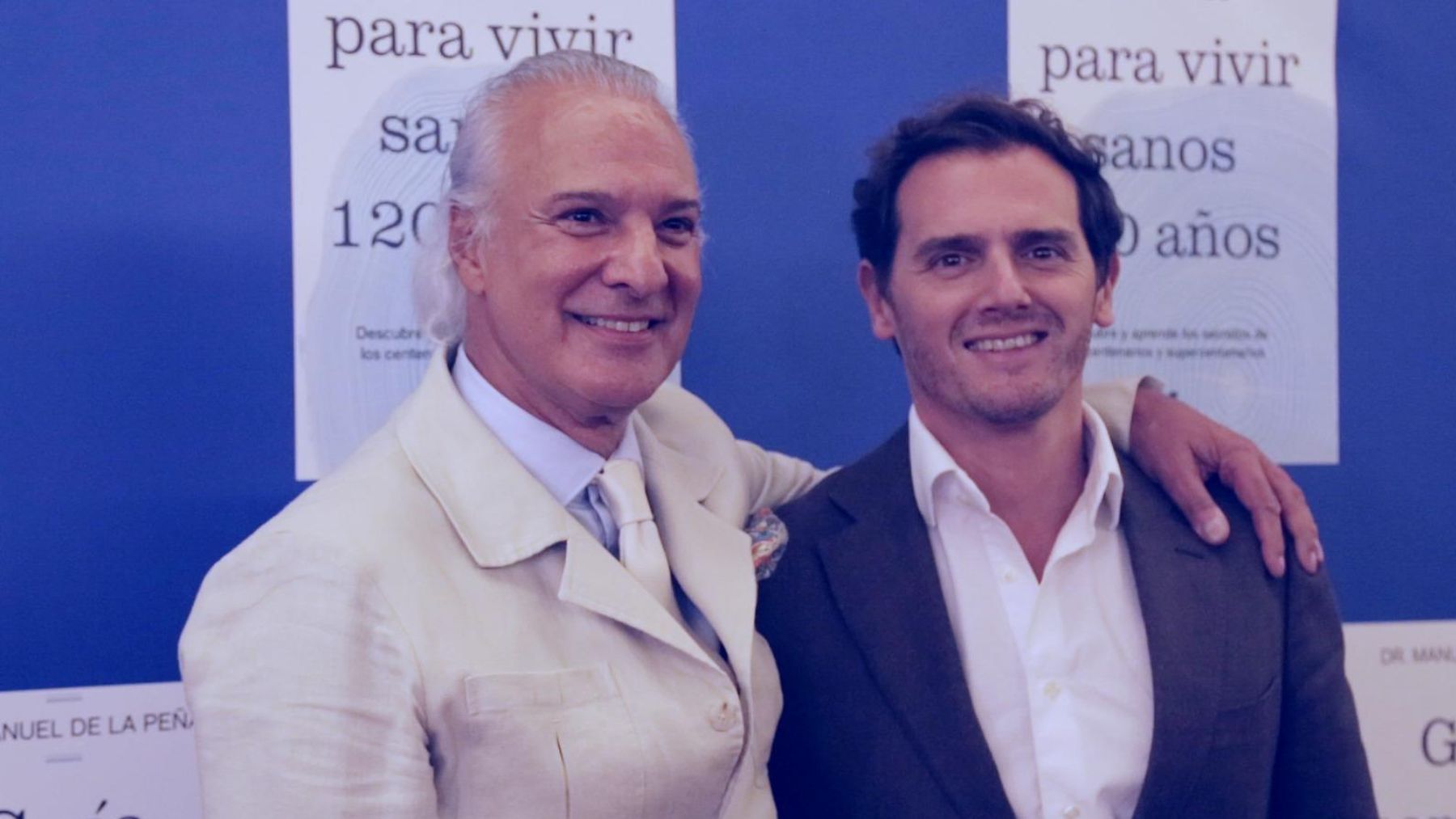 Manuel de la Peña y Albert Rivera.