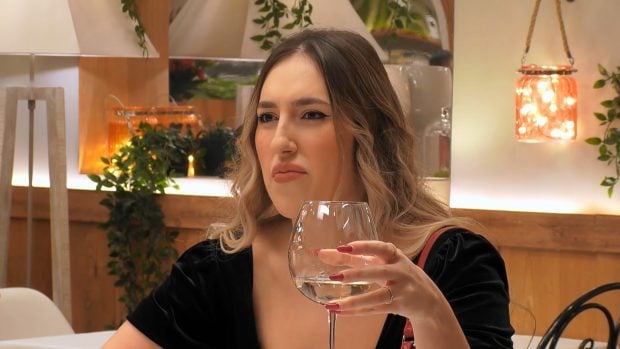 Marian en First Dates. (Mediaset)