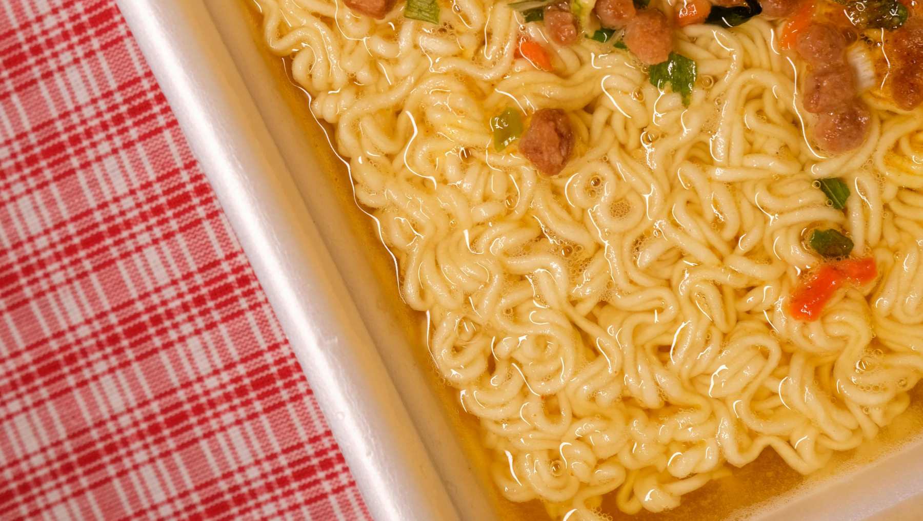 Receta de ramen casero.