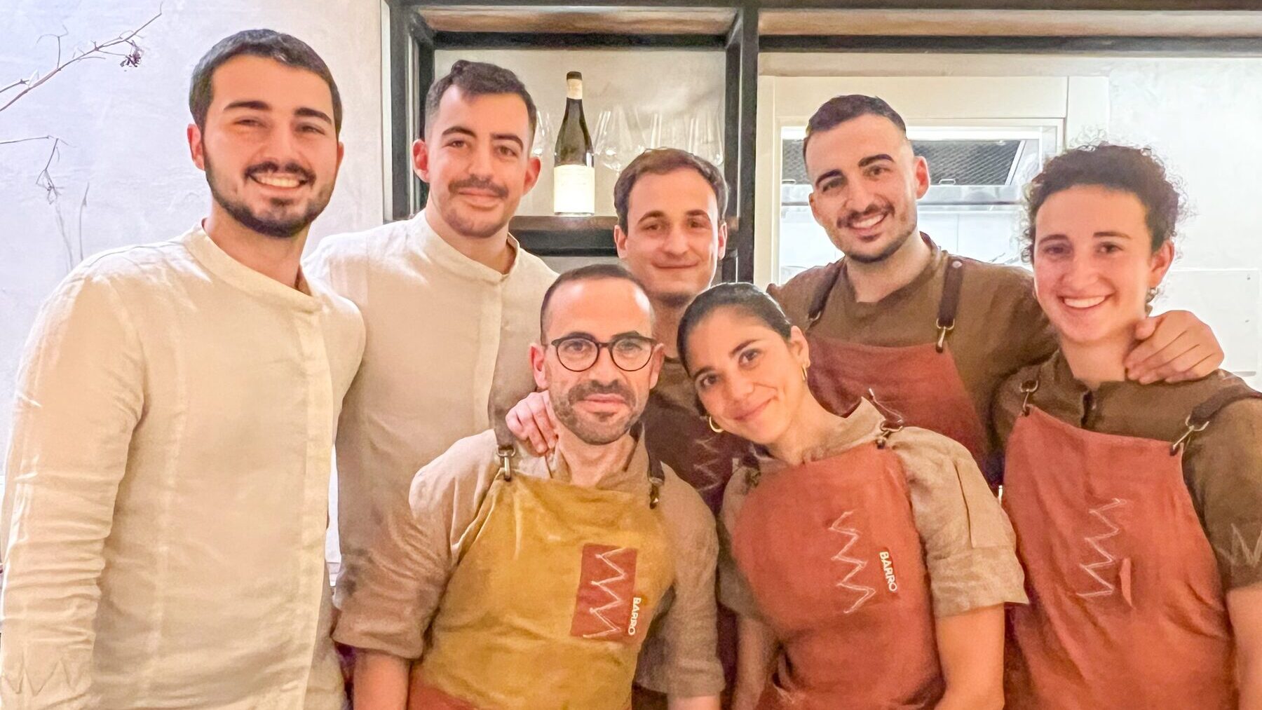 El equipo del restaurante ‘Barro’. Foto: Gastroactitud.