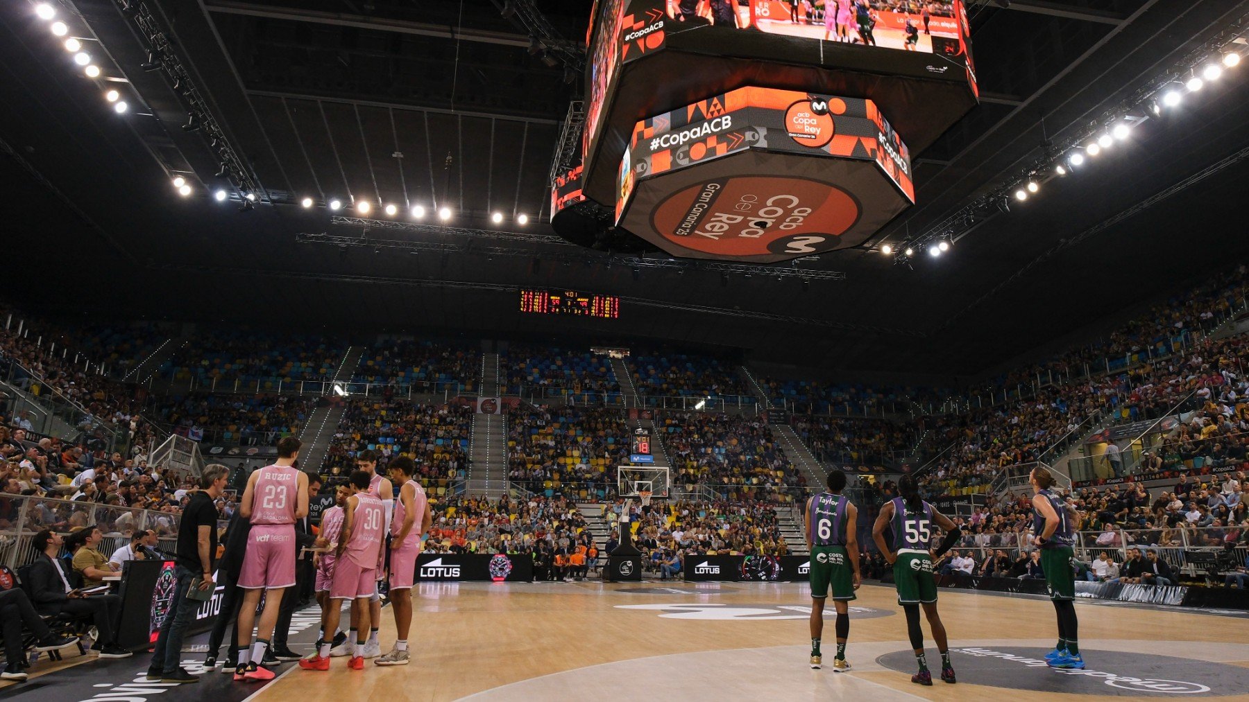 Imagen del interior del Gran Canaria Arena. (EFE)