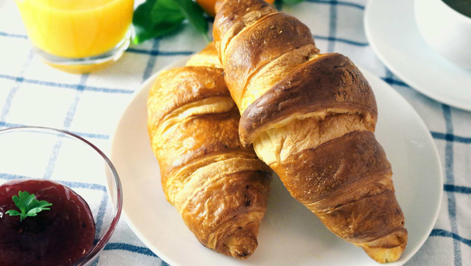 La receta de croissants caseros.