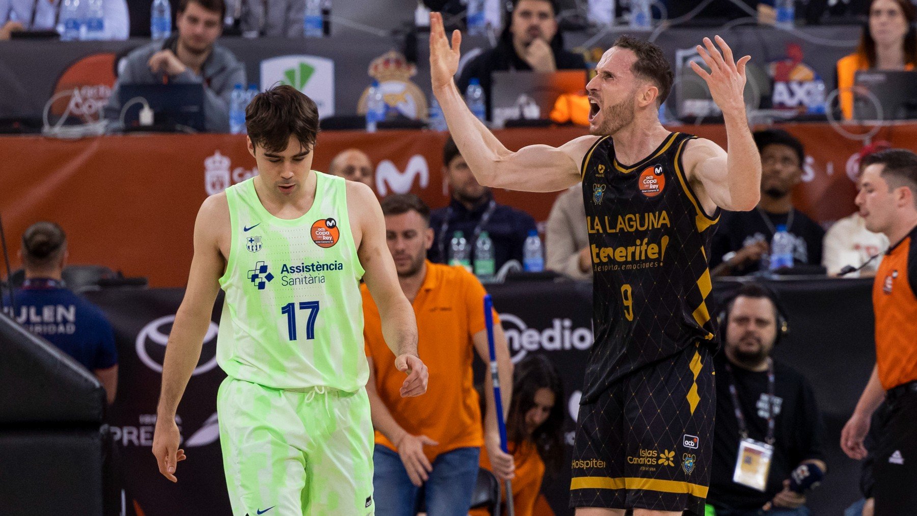 Marcelinho Huertas, en la Copa del Rey 2025 de baloncesto. (EFE)