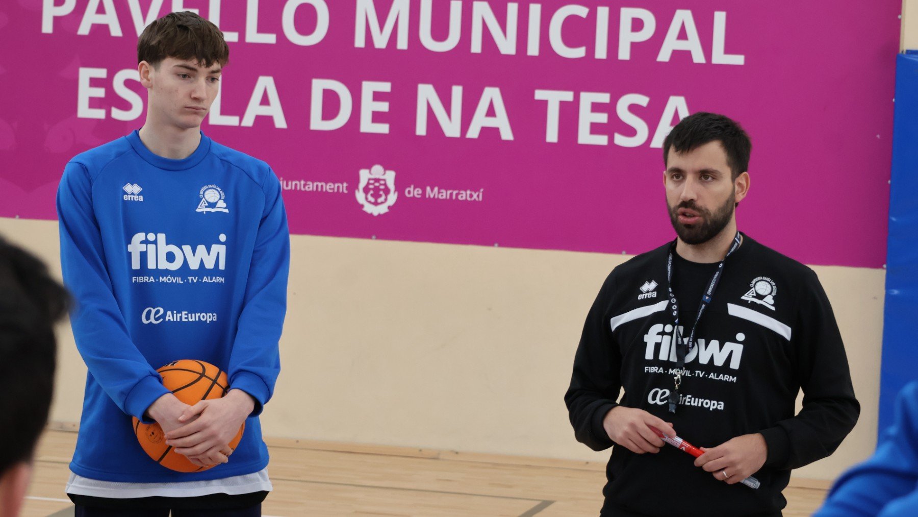 Pablo Cano, en el entrenamiento.