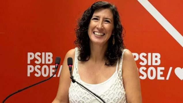 Amanda Fernández, diputada del PSOE en el Parlament balear.