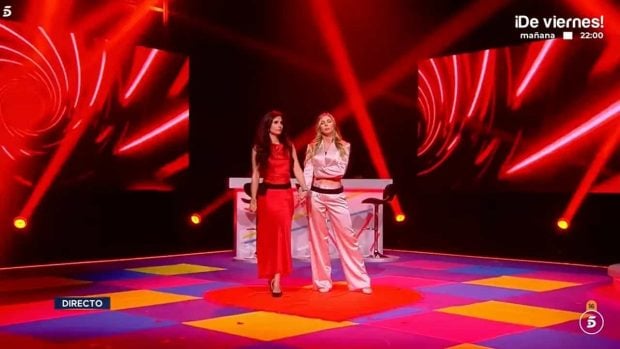 María Sánchez, 'La jerezana', y Romina Malaspina, participantes de 'GH DÚO'. (Mediaset)