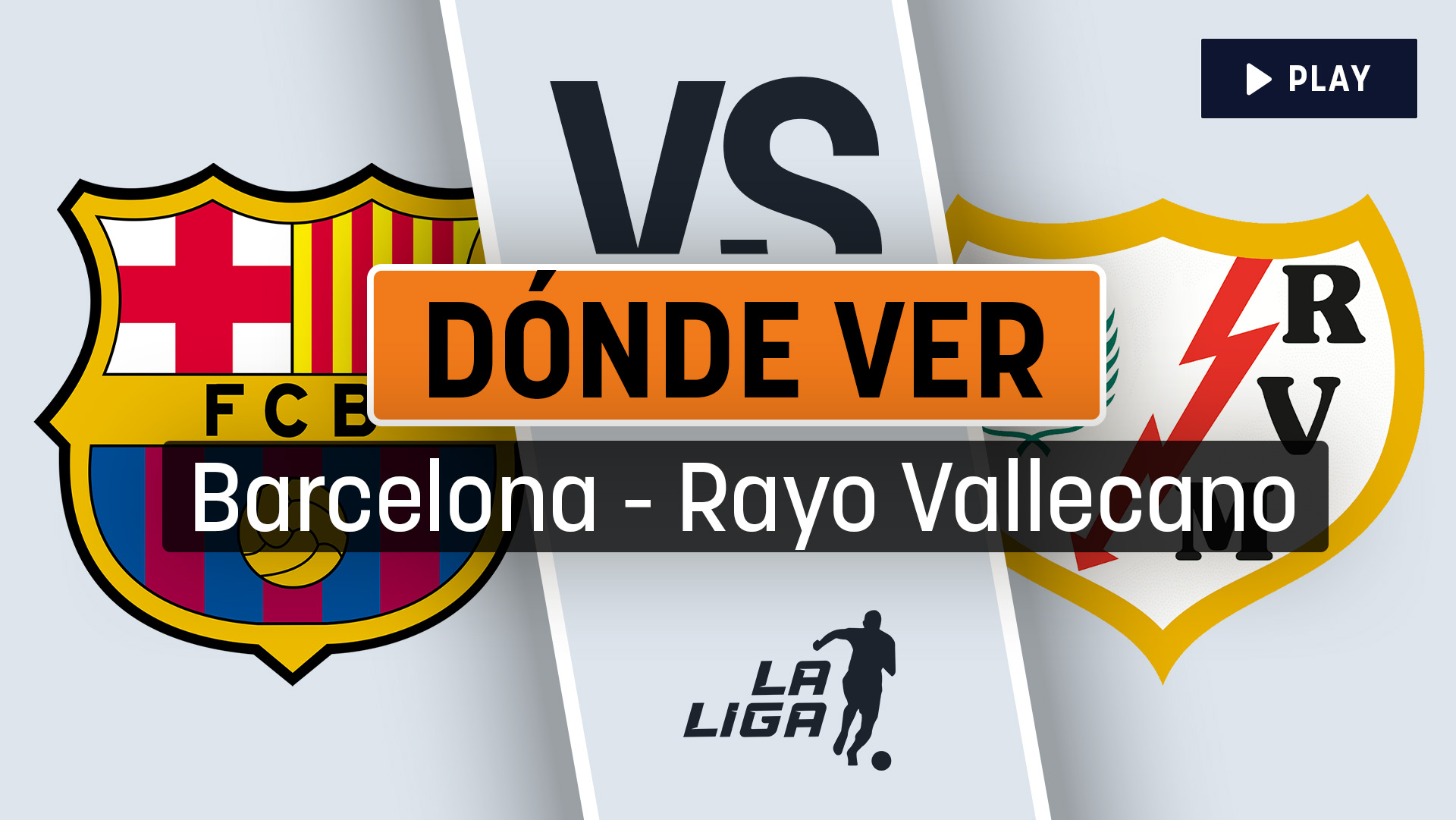 Barcelona – Rayo Vallecano: horario, canal TV y cómo ver online el partido de Liga