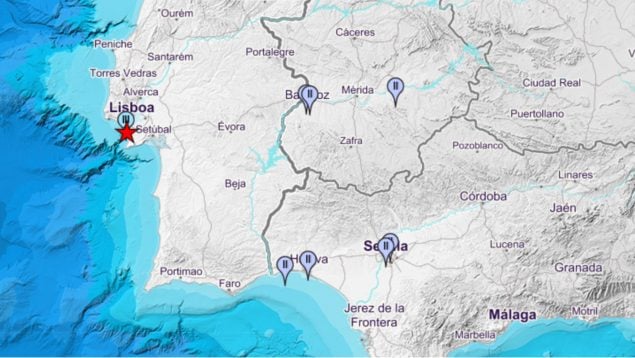 Un terremoto de magnitud 5 sacude Portugal y se siente en Sevilla