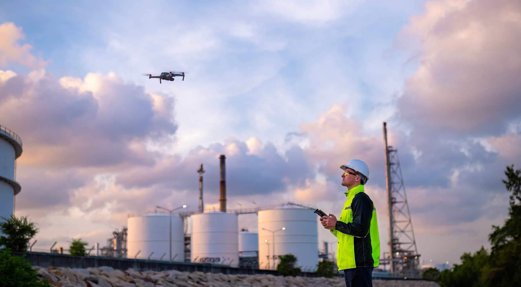 Drones en la Industria Petrolera.