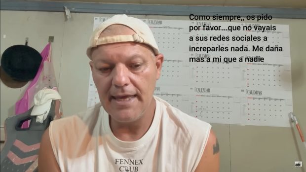 Frank Cuesta habla de las demandas que le ha interpuesto su ex mujer (YouTube).