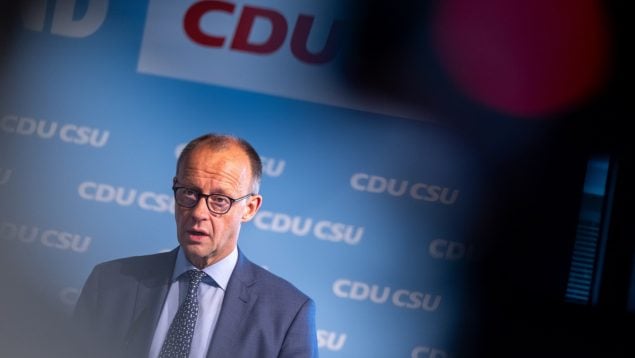 El canciller entrante, Friedrich Merz. Europa Press