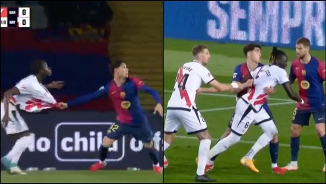 Penalti, Rayo, barcelona