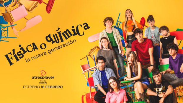 Cartel de 'Física o Química. La nueva generación'.