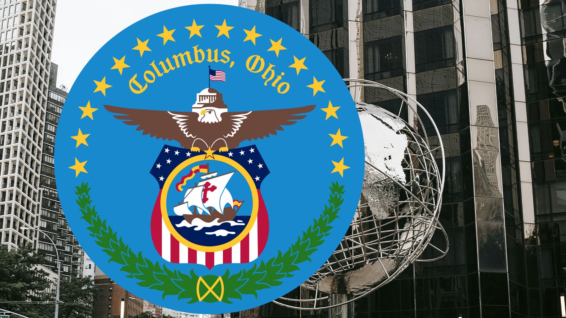 Escudo de Columbus, Ohio. Foto: dominio público.