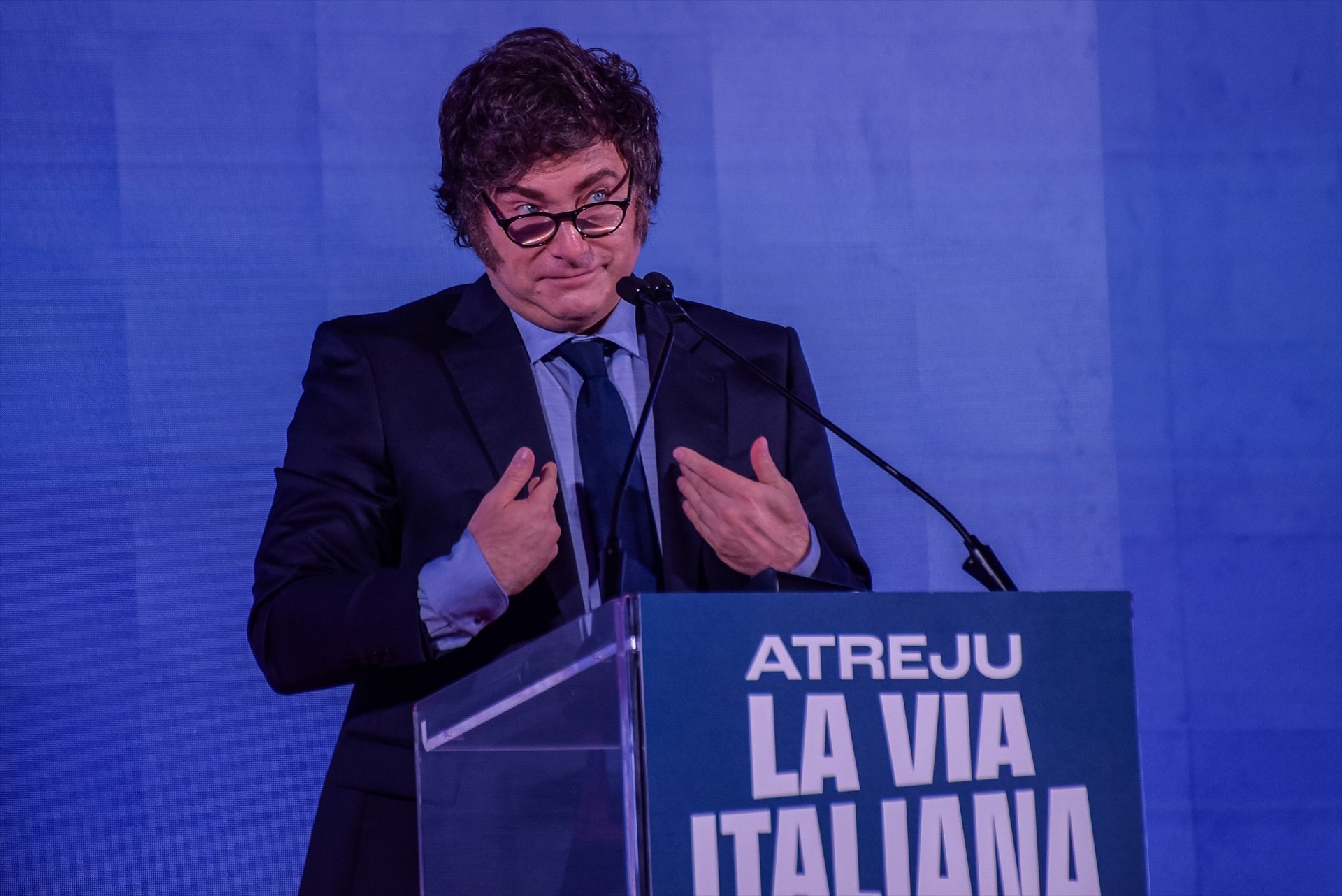 Javier Milei, presidente de Argentina. (FOTO: E.P.)