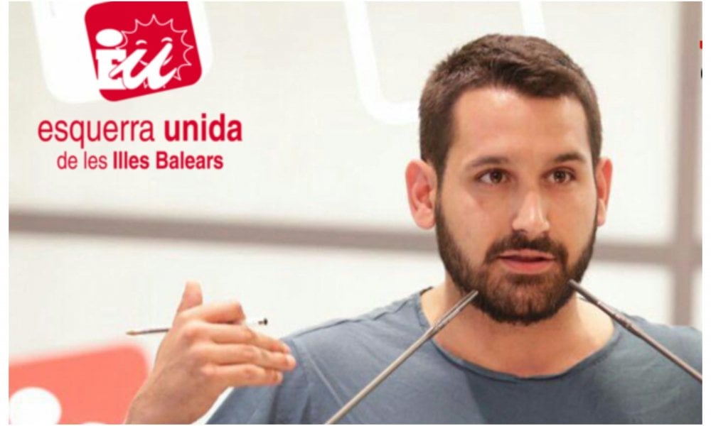 Juanjo Martínez, coordinador general de Izquierda Unida.