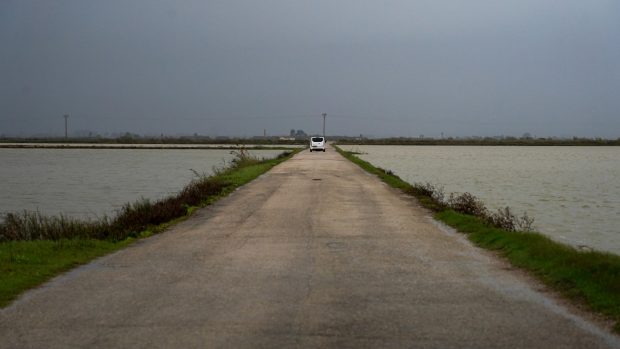 La Albufera de Valencia tras e paso de la DANA