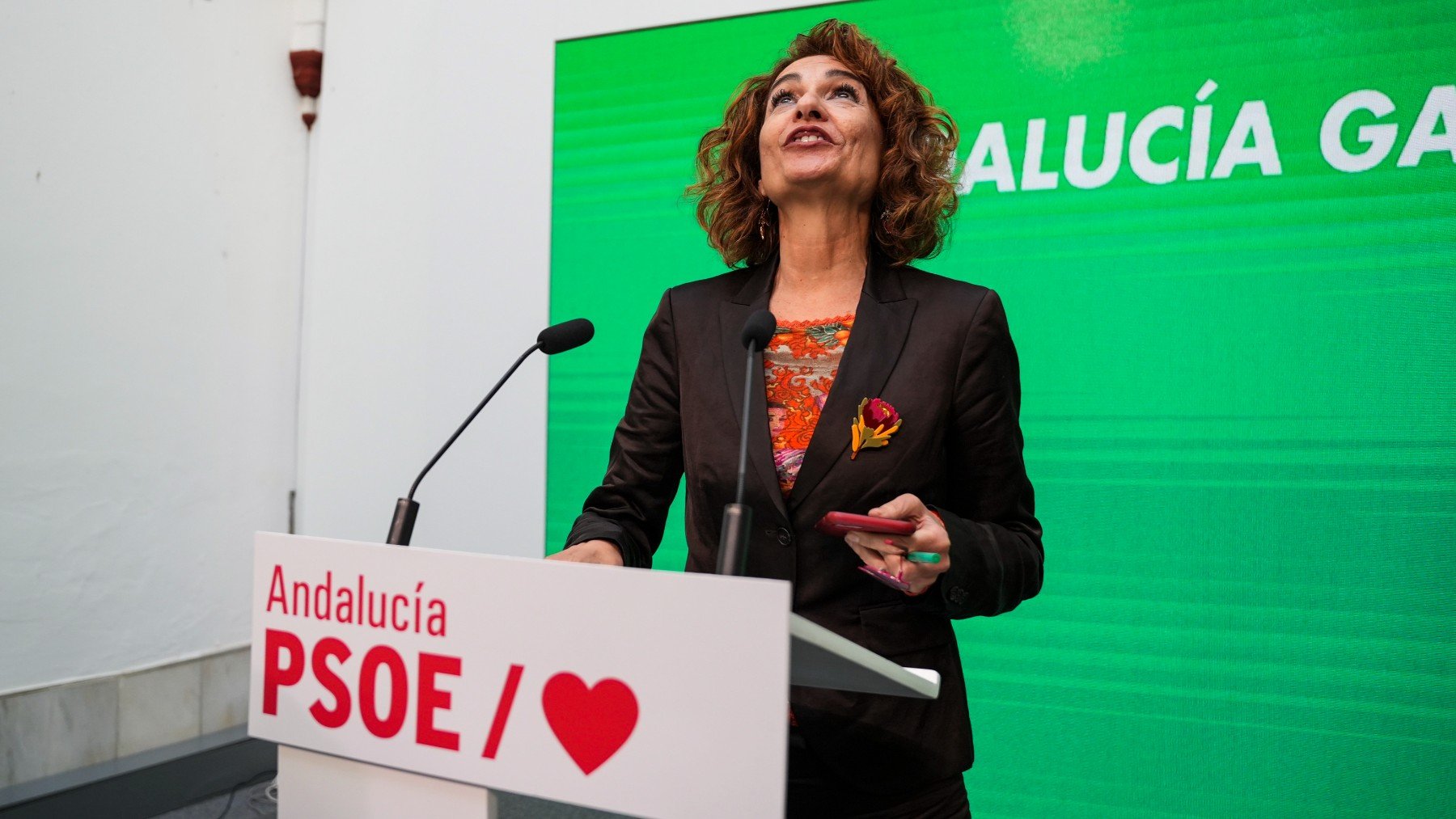 María Jesús Montero en un acto del PSOE. (Foto:EP)