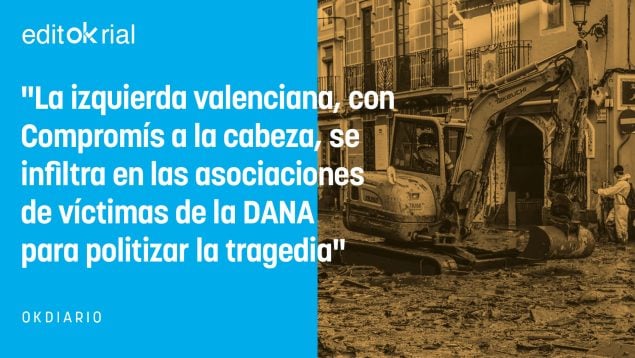 Compromís sigue buscando votos en el fango de la DANA