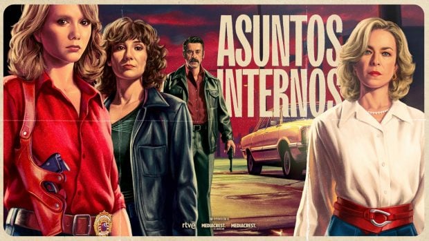 Portada de 'Asuntos internos', serie de La 1 de TVE. (RTVE)