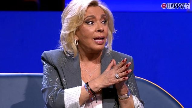 Carmen Borrego en el plató de GH DÚO 3. (Mediaset)