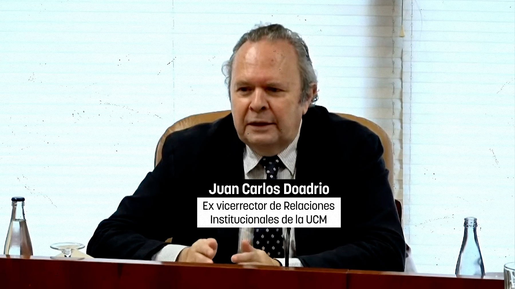 El ex vicerrector de la Universidad Complutense Juan Carlos Doadrio.