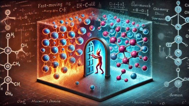 Un descubrimiento científico cuestiona el segundo principio de la termodinámica, descubrimiento científico, resolución de la paradoja del demonio de Maxwell según la ciencia, hallazgo científico, los principios de la termodinámica son falsos, hallazgo científico.