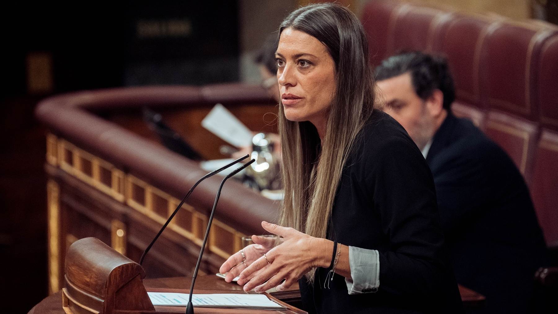 Míriam Nogueras, portavoz de Junts en el Congreso.