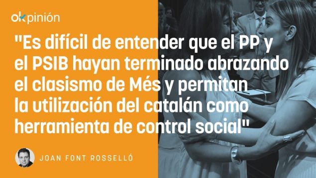 El catalán como instrumento de control social