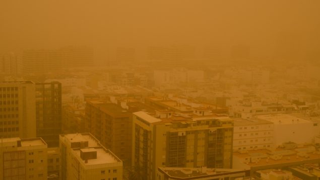 polvo del sáhara, pervisión meteorológica, tiempo