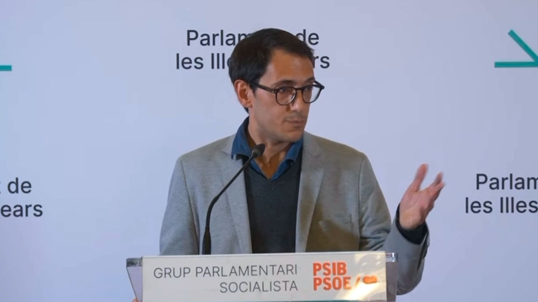 El portavoz del PSOE en Baleares, Iago Negueruela.