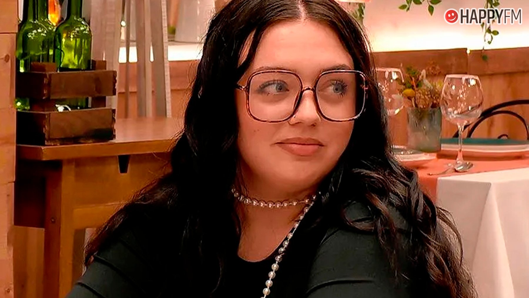 Yaiza en First Dates. (Mediaset)